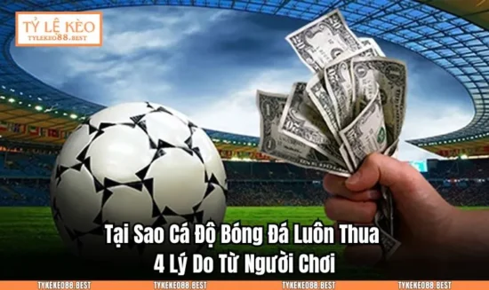 Tại Sao Cá Độ Bóng Đá Luôn Thua - 4 Lý Do Từ Người Chơi